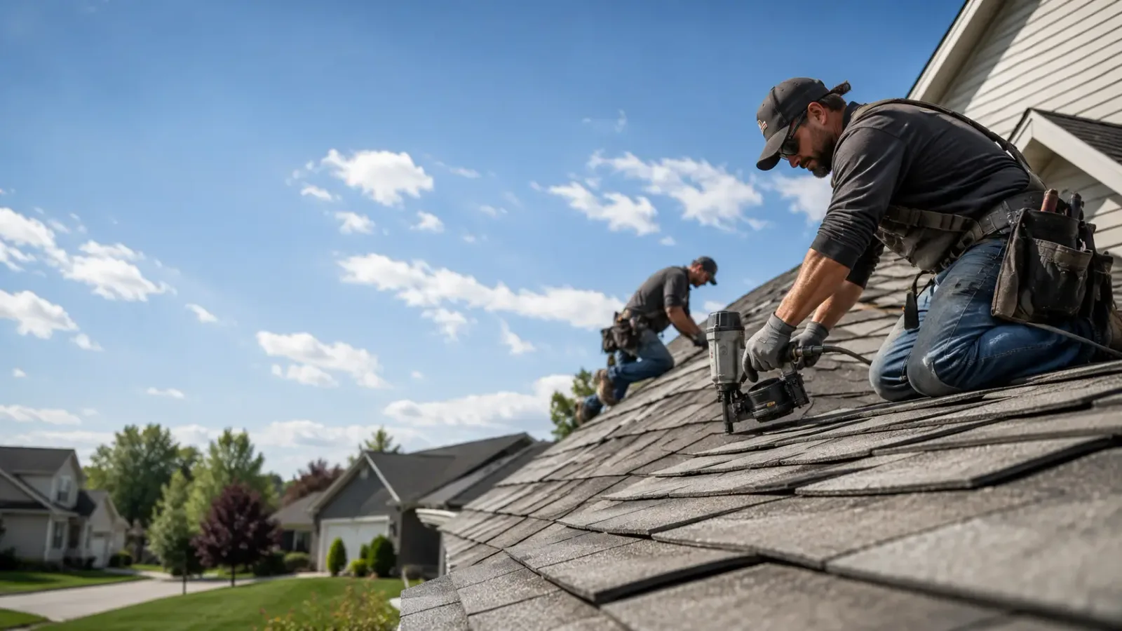 Storm Damage Roof Repair in Freeburg, IL near me